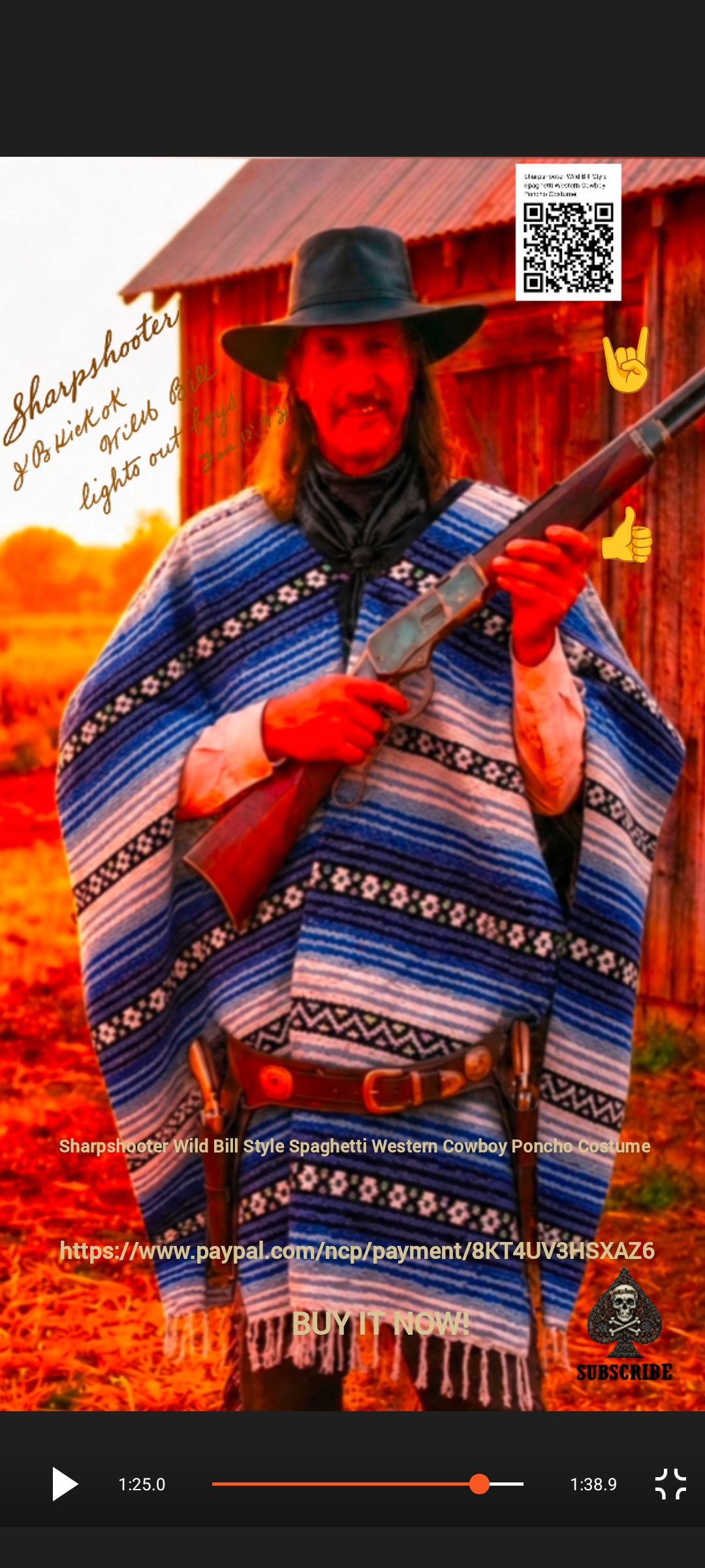 Sharpshooter-Wild-Bill-Style-Spaghetti-Western-Cowboy-Poncho-Costume (4)